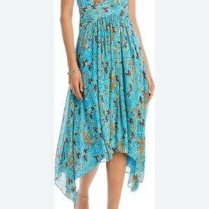 100% SILK! A.L.C Violet dress Size 4